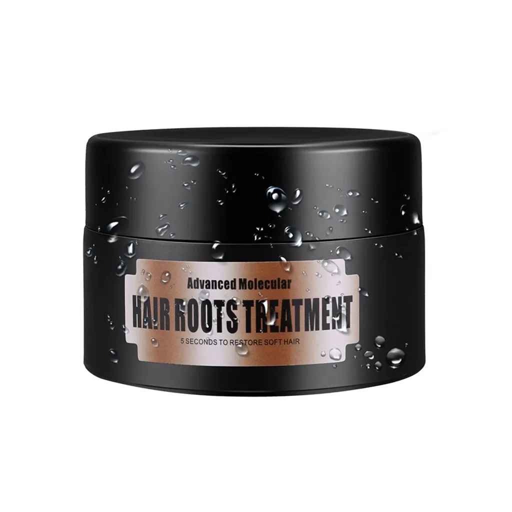 Маска для волос для женщин, глубокий увлажняющий Восстанавливающий, упругой, детоксикационный, маска для волос, передовая, молекулярная, для лечения волос# Zer