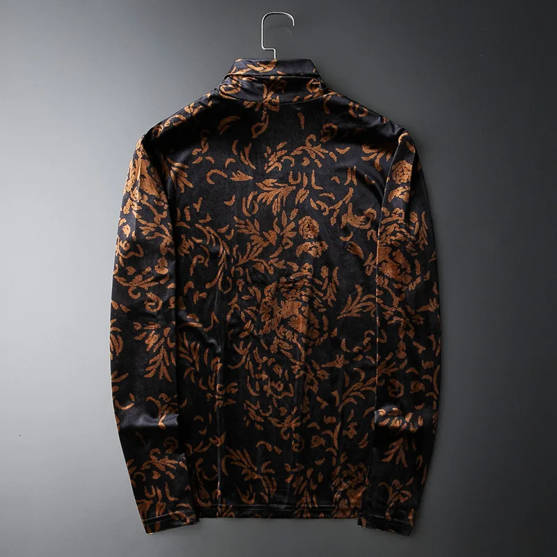Повседневные Camisetas Hombre Клубные наряды с длинными рукавами мужские футболки новые осенние высококачественные мужские футболки с принтом больших размеров Harujuku