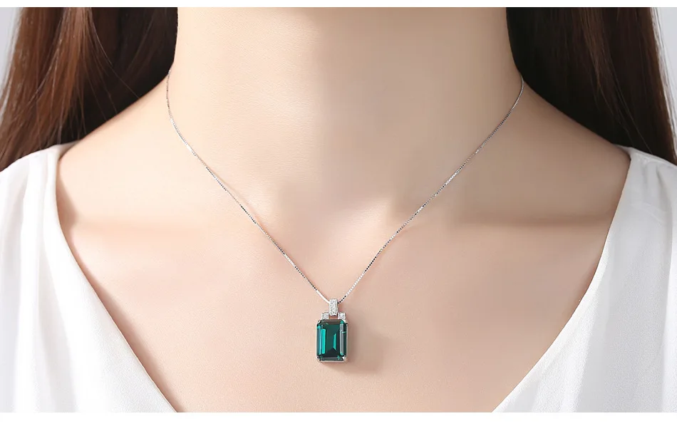 Серебро 925 пробы, ожерелье с кулоном, синий натуральный драгоценный камень, ожерелье с кулоном, сапфировый цвет, драгоценный камень