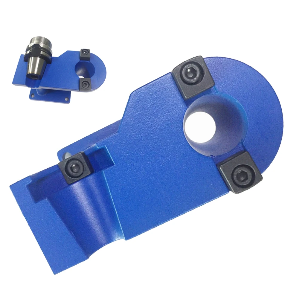 

1x Aluminun Tool Holder Tightening Fixture Tool Vise CNC Machine BT30 ISO30 NT30