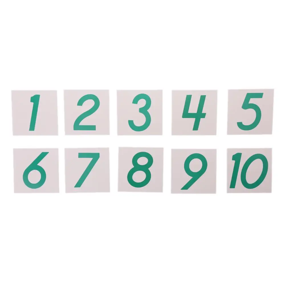 Kofun Montessori Cards Counter Teaching Aid School Math Homeschool  Curriculum Toy Learning & Education Mathematics & Counting  christkindlmarket.com