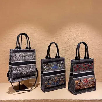 

Fashion personality ethnic style exotic pattern large capacity canvas bag handbag