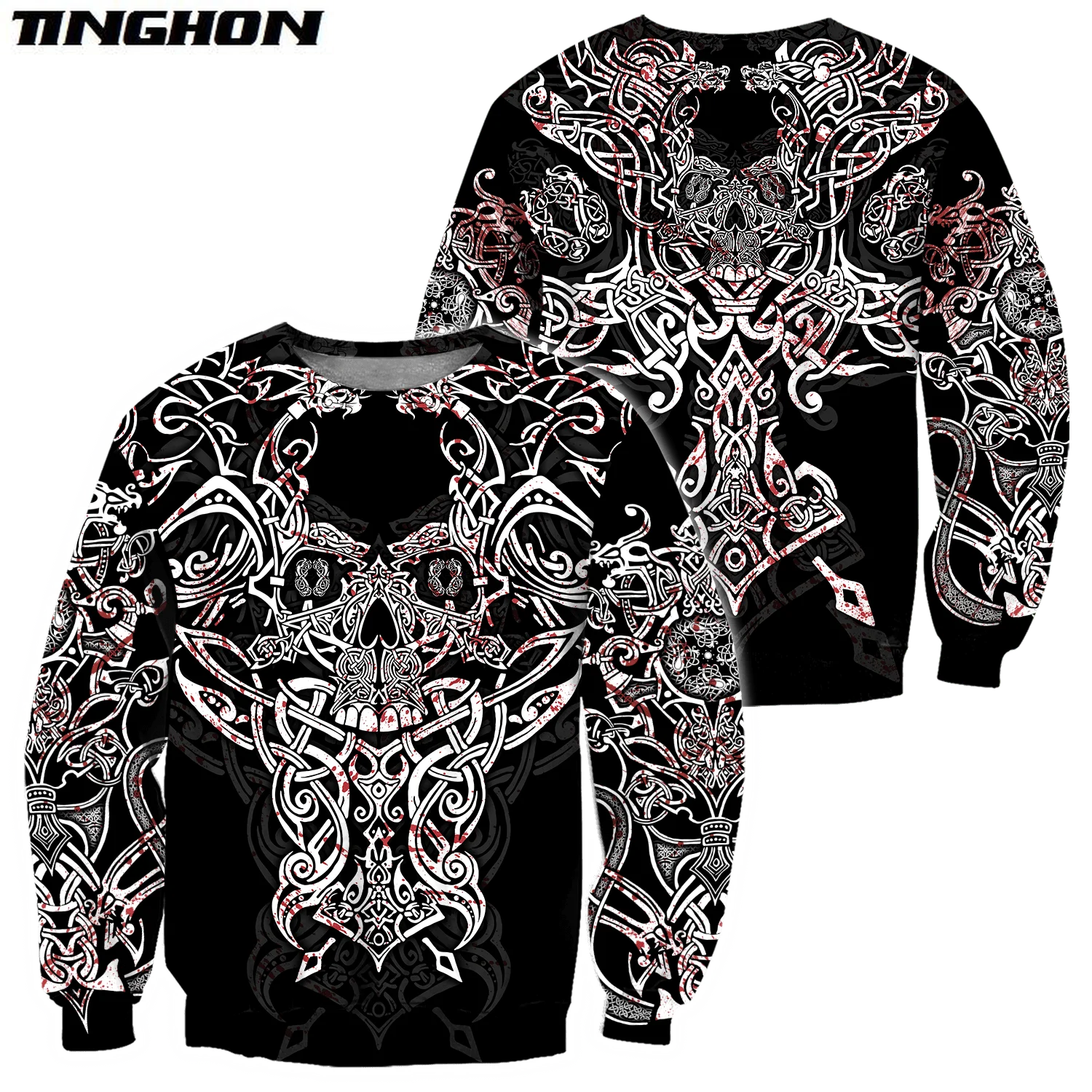 Nidhogg Dragon Viking Wolf Tattoo 3d Printing Autumn Men Hoodie Unisex  Luxury Hooded Sweatshirt Casual Jacket Tracksuits Xy60 - Hoodies &  Sweatshirts - AliExpress