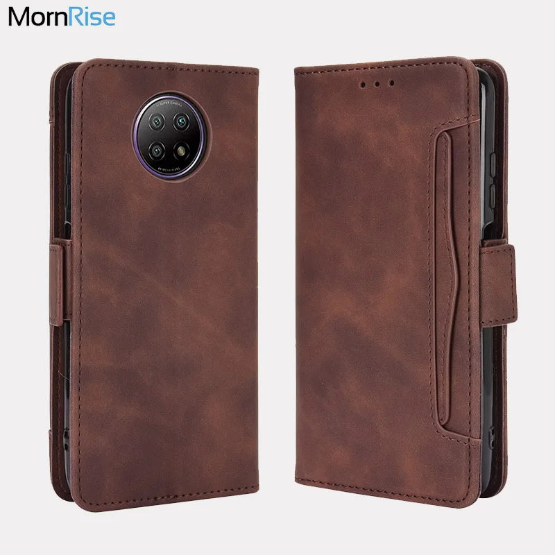 

For Xiaomi Redmi Note 9T 5G Wallet Case Magnetic Book Flip Cover Card Photo Holder Luxury Leather Funda