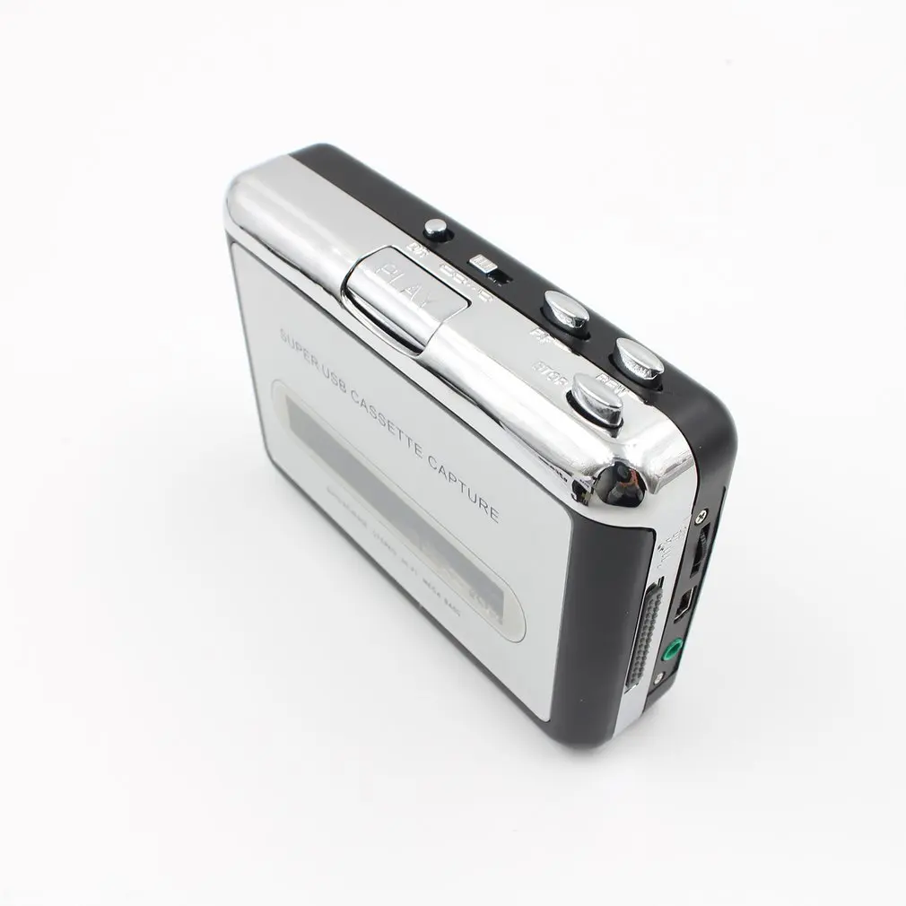 LESHP кассеты конвертации в MP3 плеер конвертер в USB аудио Captuer Walkman музыкальный плеер+ CD+ USB кабель+ наушники