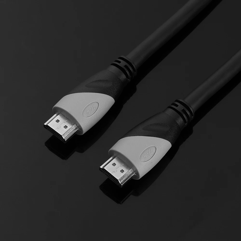 Нейлоновая оплетка HDMI кабель высокоскоростной HDMI 1,4 кабель 3D 1080P Премиум позолоченное цифровое соединение AV патч-корд домашний кинотеатр
