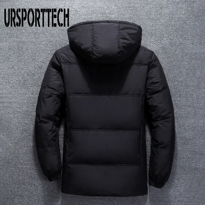 New High Quality White Duck Thick Down Jacket Men Coat Snow Parkas Male Warm Brand Clothing Winter Down Jacket Outerwear