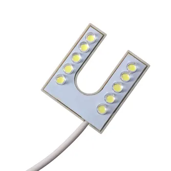 

LED Sewing Machine Light Magnetic Mounting Base Working Lamp EU/US Plug LED Lamp Sewing Light Workbenches Night