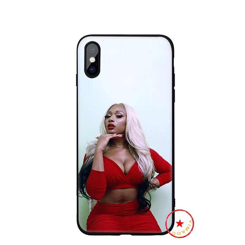 1 Мягкий силиконовый чехол для телефона Megan thee stallion Rapper для iPhone 11 Pro Xs Max X или 10 8 7 6 6S Plus 5 5S SE Xr 6 Plus 7Plus 8 - Цвет: 1