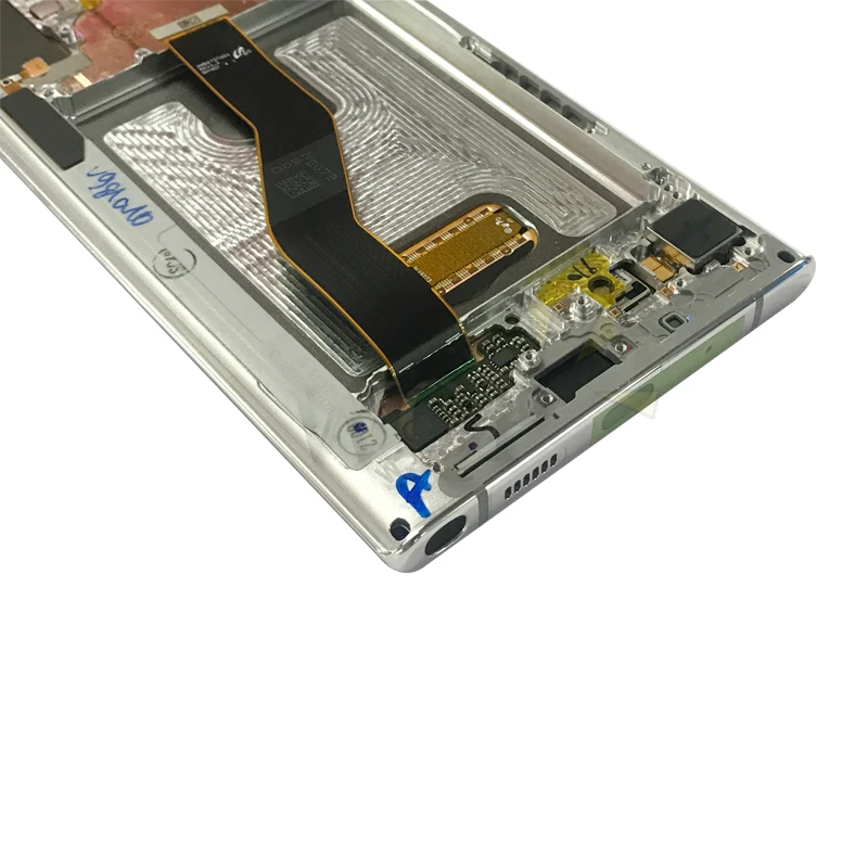 AMOLED для samsung Galaxy Note 10 lcd N970F N9700 дисплей сенсорный экран дигитайзер+ рамка для samsung note10+ lcd N975 N9750/DS