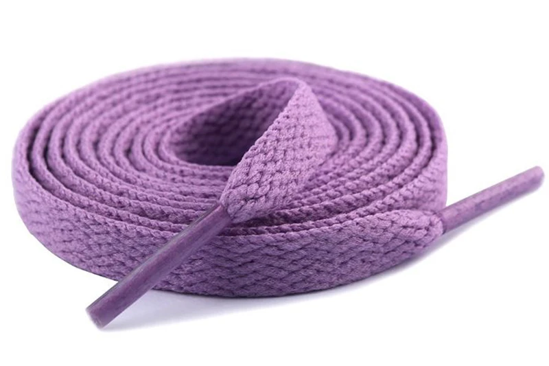 Light Purple 1 пара кроссовки со шнурками ботинки шнурки парусиновые шнурки спортивная обувь шнурки 20 цветов 100 см - Цвет: Light Purple
