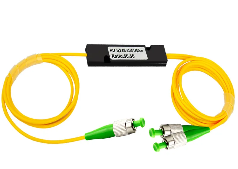 

FTTH Splitter FBT Optical Coupler 1x2 FC /APC Singlemode simplex plc optical splitter