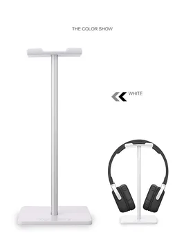 

Gaming Headphones Stand Headset Holder Aluminum Supporting Bar Flexible Headrest ABS Solid Base for All PC Gaming Headphone