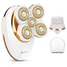 3в1 USB перезаряжаемое женское средство для безболезненного удаления волос для ног эпилятор для удаления волос электробритва для ног, лица, губ, бикини