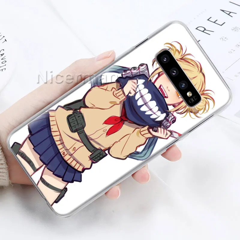 Чехол для телефона My hero Academy Himiko Toga для samsung Galaxy S10e S10 Plus S8 S9 Note 10 Plus 8 9 S6 S7 Edge Твердый Чехол