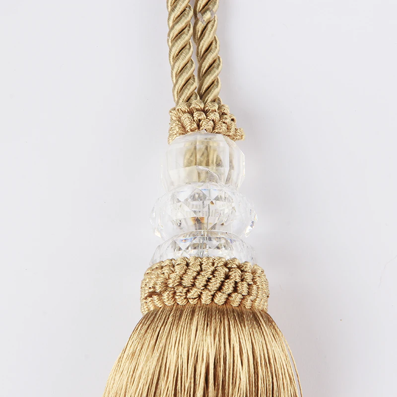 1Pc Hanging Ball Tassel Curtain Tieback Simple Big Tassels Pendant Home Decoration Single Ball Curtain Rope Room Accessories tassel fringe tassel decoration tassel accessories tassel trim mini tassels