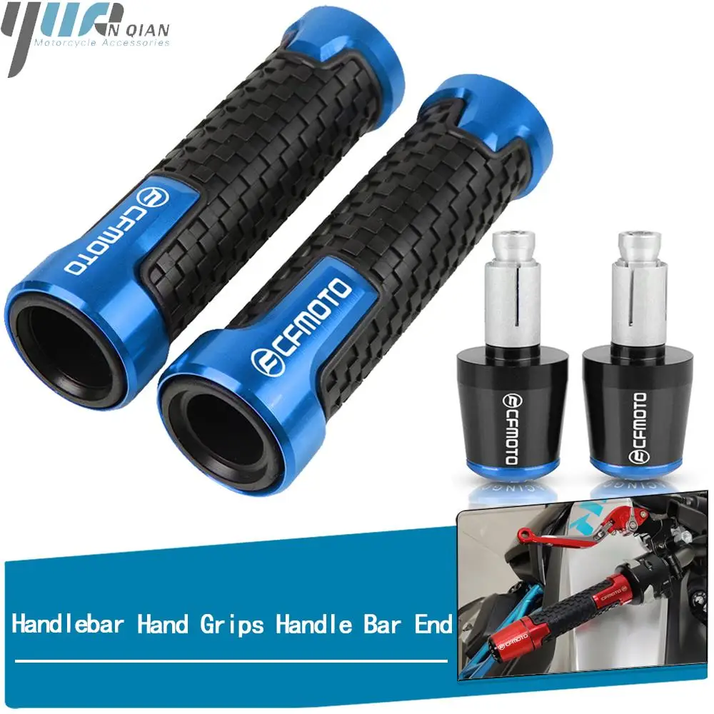 

7/8'' 22mm Motorcycle handlebar grip end handle bar grips Fits For CFMOTO 650NK 650 NK 400NK 150NK 150 NK 250SR/400/250/MT/TR