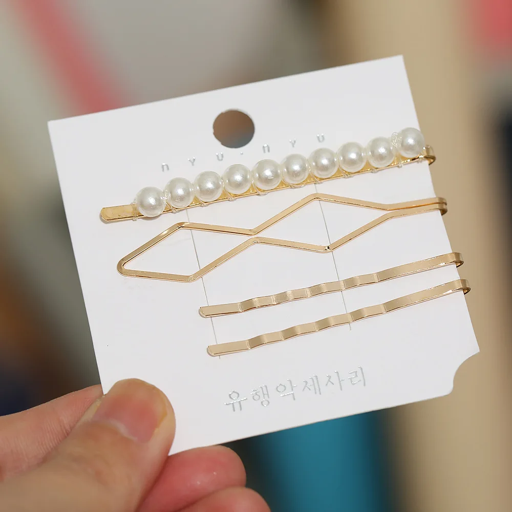 Японский Корейский INS маленькая фея боковой зажим металлический длинный зажим боковой край зажим сломанные заколки набор для детей fa shi ka головной убор