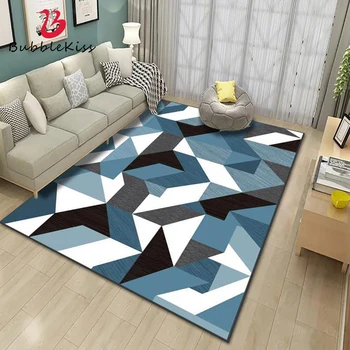 

Bubble Kiss Modern Art Living Room Carpet Simple Geometric Pattern Kids Room Bedside Play Rug Tea Tables Decor Non-Slip Carpet