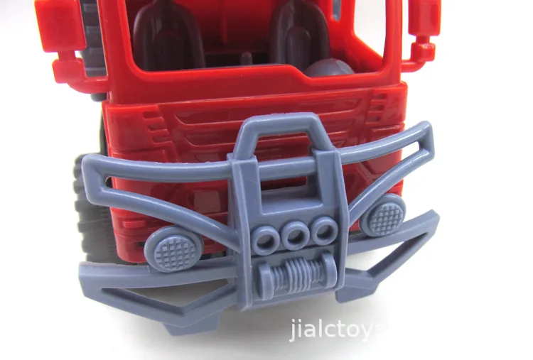 Игрушечный автомобиль Gallop Cheng, игрушечный автомобиль для моделирования, Воздушная лестница, грузовик, пластиковая машина для пожаротушения, инерционная машина