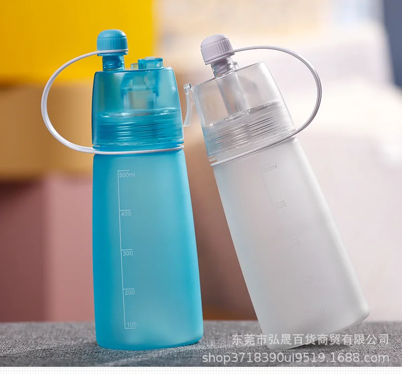 500 мл Горячая спрей Спортивная бутылка для воды bpa бесплатно Тур питьевые бутылки для активного отдыха скалолазание тренажерный зал чашки