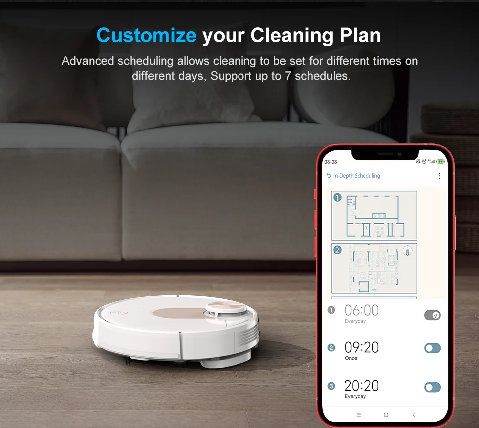 2021 Upgraded Version Viomi Se Robot Vacuum Cleaner With Google Assistant  Alexa, Mijia App Control For Home Dust Collector - Vacuum Cleaners -  AliExpress