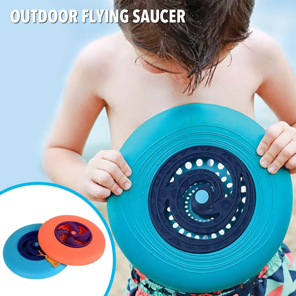 

Flying Disc Toy Two-color Parent-child Interaction Game Disc