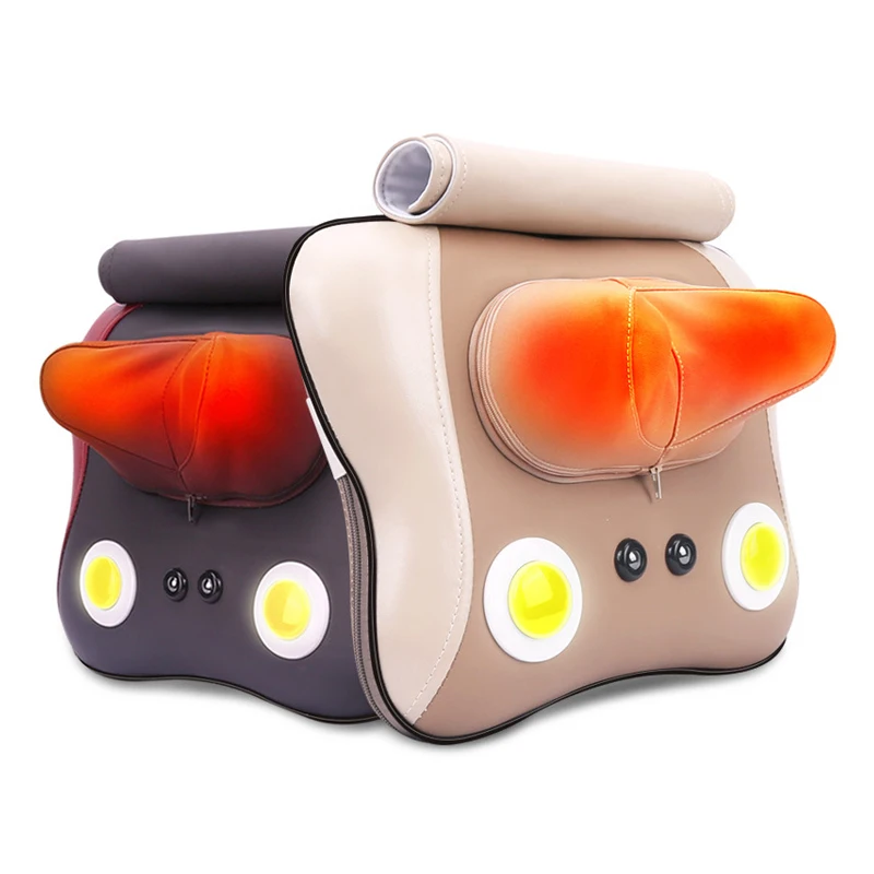 

Electric Heating Cervical Massager Multi-function Neck Waist Relaxation Massage Pillow Infrared Magnet Therapy Neck Massager