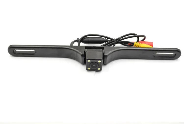 

Square with Four-Lamp Long License Plate Frame Webcam with LED Light Foreign Trade Export on Board Camera PZ413-B