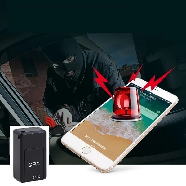 Mini GPS Tracker Car GPS Locator Anti-theft Tracker Real Time Car Gps Tracker Anti-Lost Recording Tracking Device Voice Control