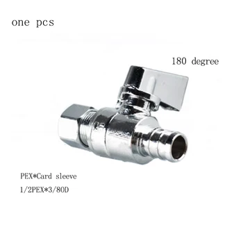 

brass angle valve angle shut off valve 180 degree lead free angle stop valve pex angle valve water tap accessories 1/2*3/8