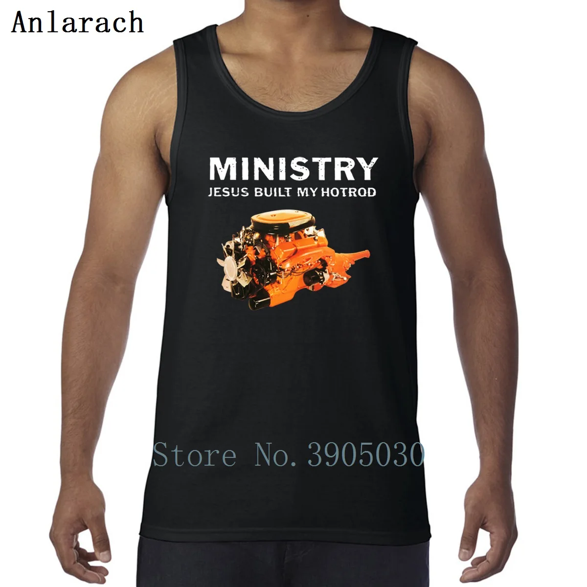 Ministry Jesus Built My Hotrod летние жилеты больших размеров 3xl топы с принтом для бодибилдинга Мужская Высококачественная спортивная одежда комическая