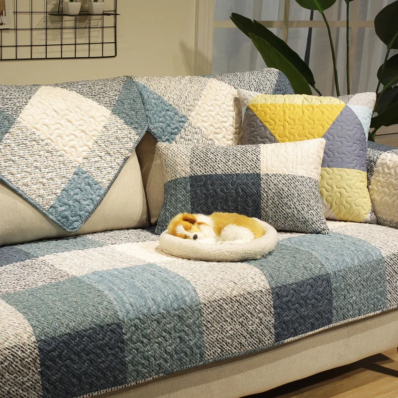 1 шт. хлопковые нескользящие чехлы для диванов и стульев|Чехлы диванов| |