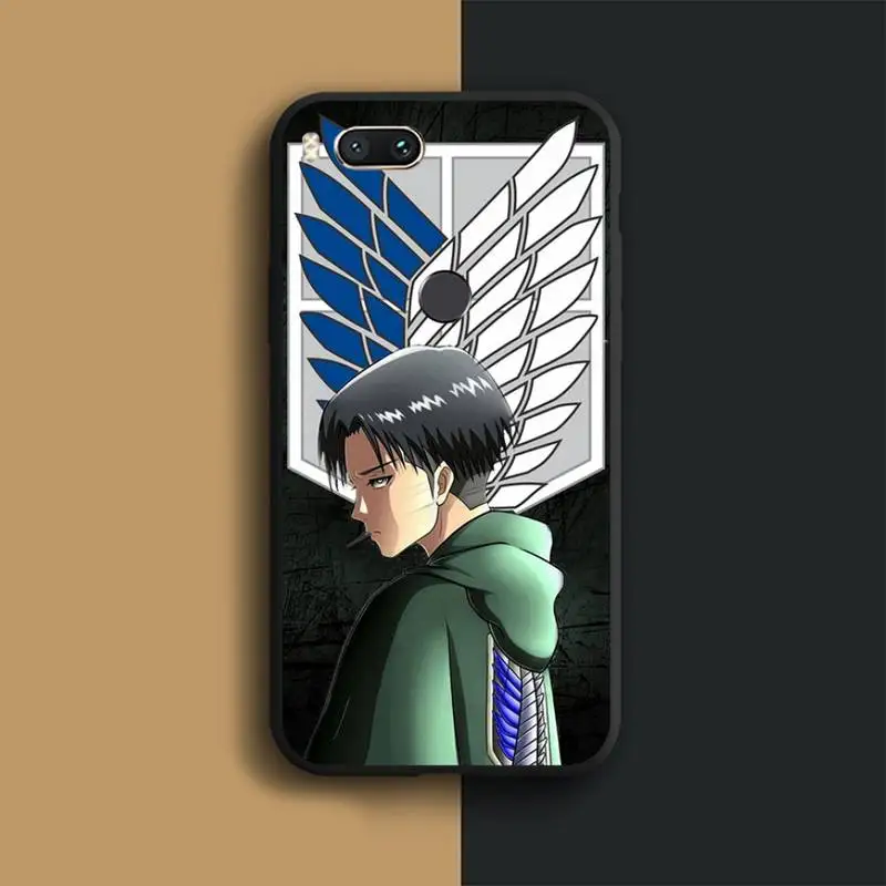 xiaomi leather case color Anime Attack on Titan Phone Case For Xiaomi Mi Note 10 Lite pro 7 9 9t pro se a2 lite xiaomi leather case Cases For Xiaomi