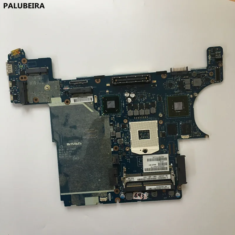 PALUBEIRA для Dell Latitude E6430 Материнская плата ноутбука 2V2HC 02V2HC CN-02V2HC QAL81 LA-7782P с чипом видеокарты