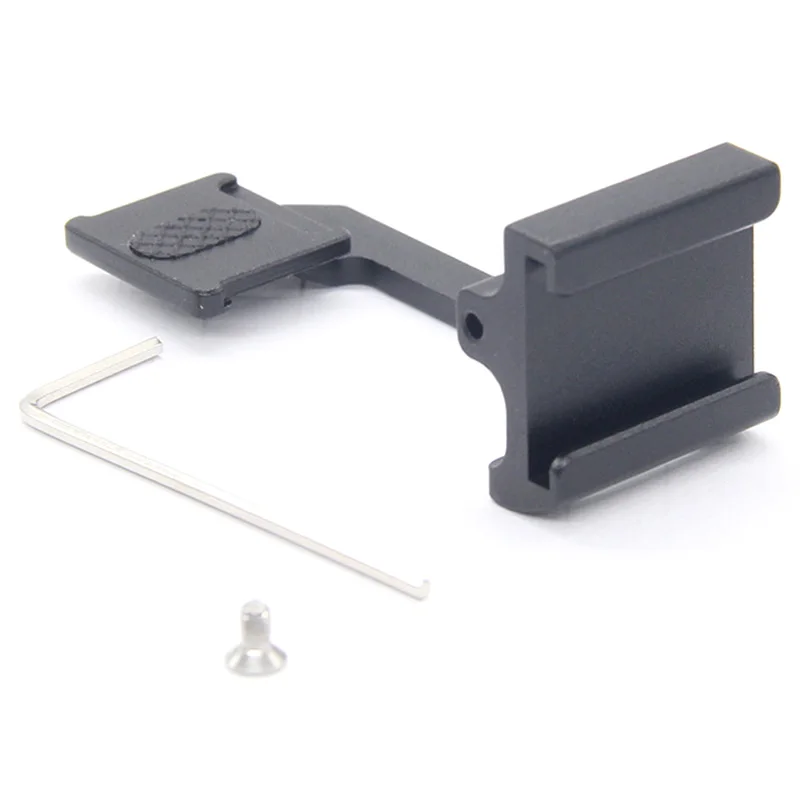 

Aluminum Alloy Micro-phone Extended Cold Boot Bracket Repositioning Board Expansion Suitable For Sony A6400 A6300 A6500 Camera V