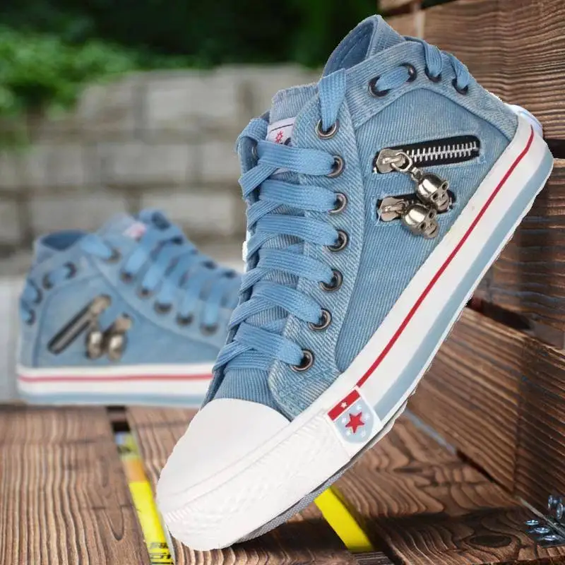 2021 для женщин модные кроссовки джинсовая парусиновая обувь на весну/осень