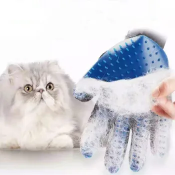 

Grooming glove Cat Grooming Glove Deshedding Hair Remover Massage Brush Pet Hair Glove for Cat Dog Grooming Animal Pet Accessoie