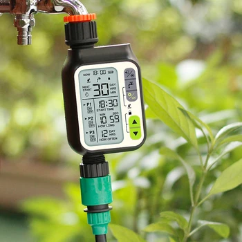 

LCD Screen Electronic Automatic Sprinkler Controller Rain sensor irrigation timer Outdoor Garden Watering Device Irrigation Tool