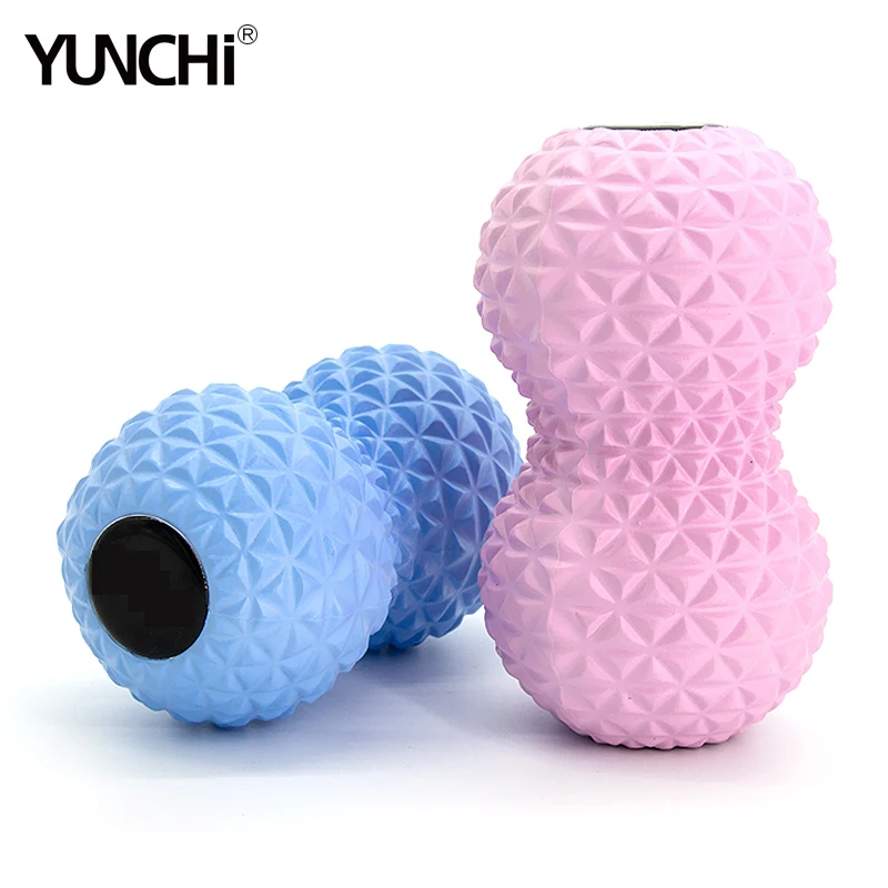 Peanut Massage Ball High Density EVA 3D Trigger Point Pain Relief Therapy Body Fitness Yoga Exercise Crossfit Roller Massager