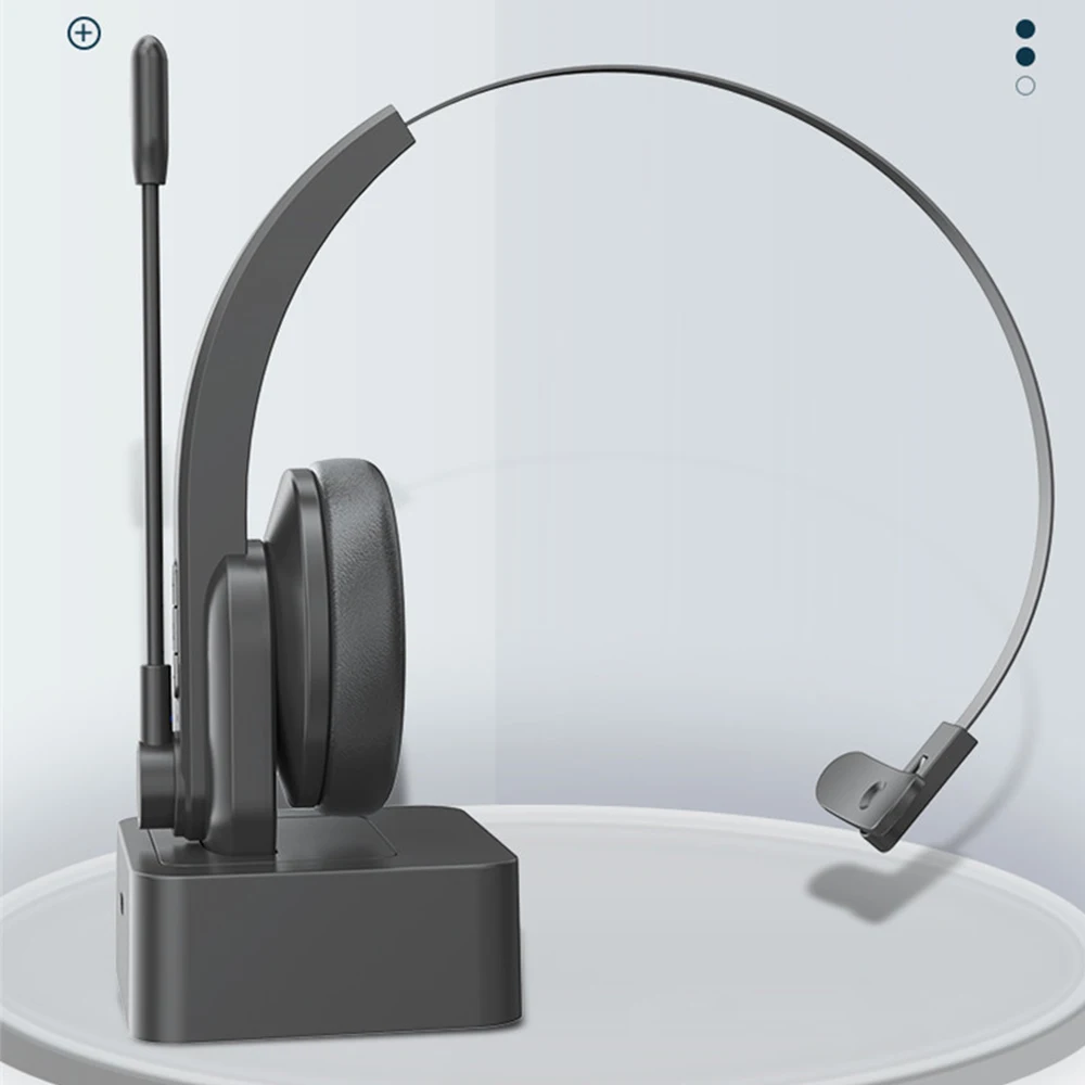 Bluetooth 5.0 fones de ouvido com base