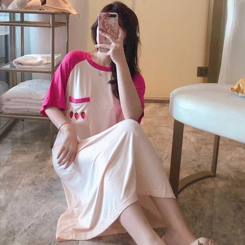 

S804 # [According to Feminine] 2019 New Products Modal Skirt M -Xxl #