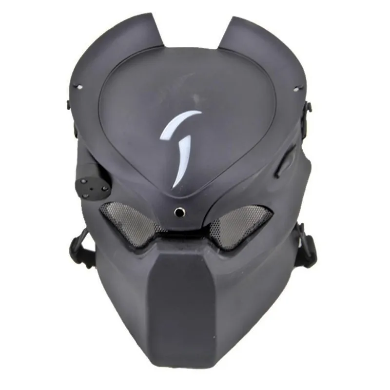 

Alien VS Predator Lonely Wolf Skull Tactical Full Face Mask Airsoft Paintball Military Army Halloween Party Cosplay Ghost Masks