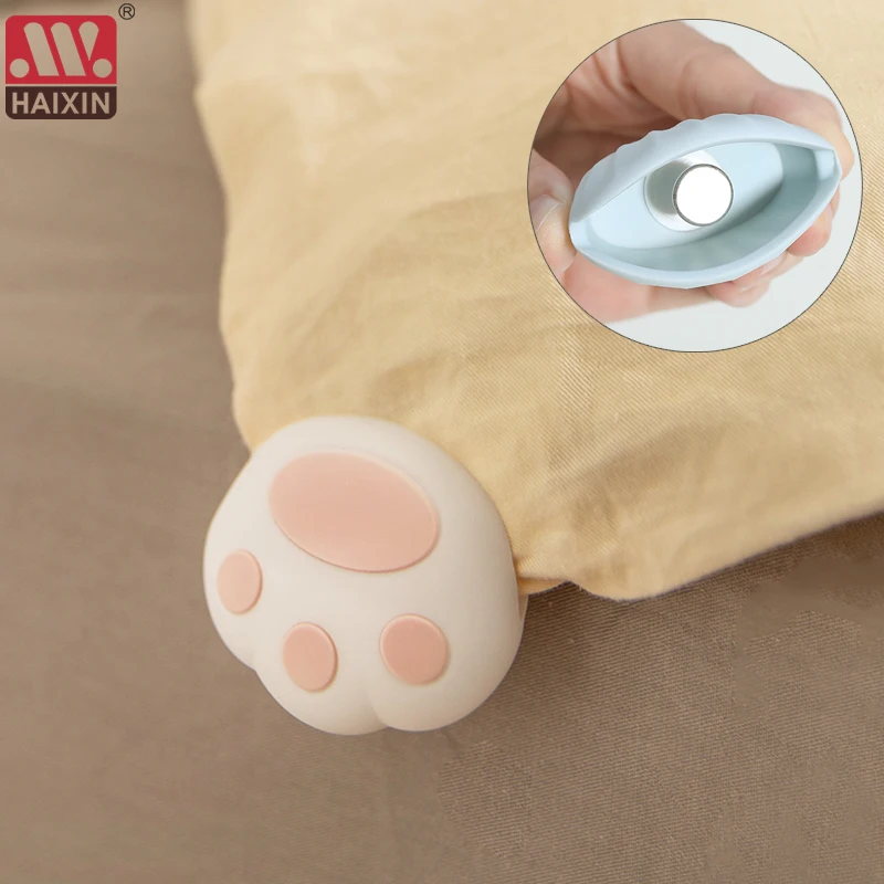 

New Mushroom Quilt Holder Macaron Non-Slip BedSheet Clips Quilt Clip One-Click To Unlock Sheets Non-Slip Fixing Clip Shelf Plate