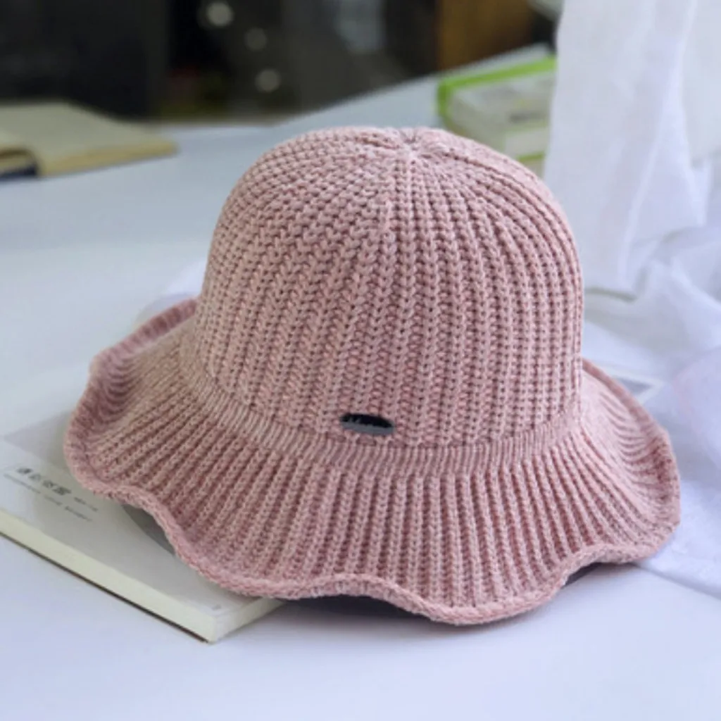 Модная женская повседневная шерстяная шляпа из синели, теплые шерстяные шляпы, вязаная женская шапка от солнца, шапка для рыбака, теплая шерстяная шапка Gorras