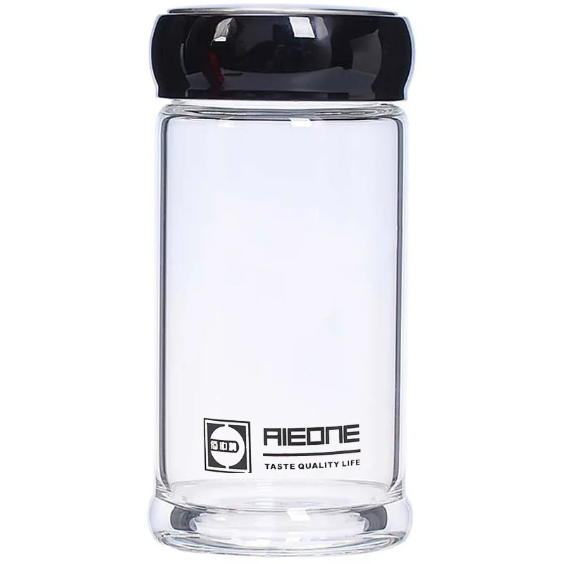 glass bottle 580 мл Спортивная стеклянная бутылка для воды для путешествий на открытом воздухе кофейная кружка портативная герметичная бизнес бутылка для воды, чая кружка для молока, для офиса посуда для напитков - Цвет: glass bottle