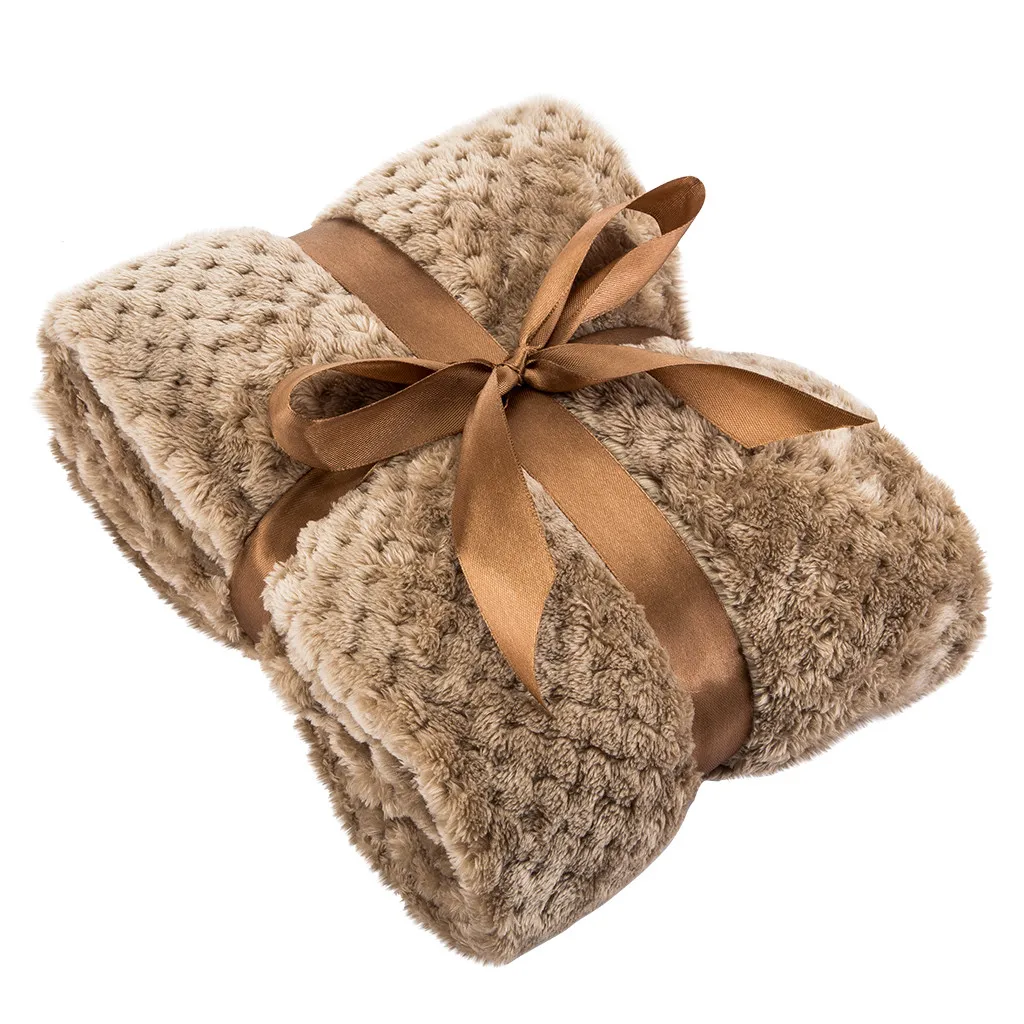 Beige Однотонное полотенце для собак и кошек, цветное полотенце для собак, полотенце для кошек и собак, теплое полотенце, одеяло, мягкий коврик для сна, переносные принадлежности для кошек - Цвет: Beige