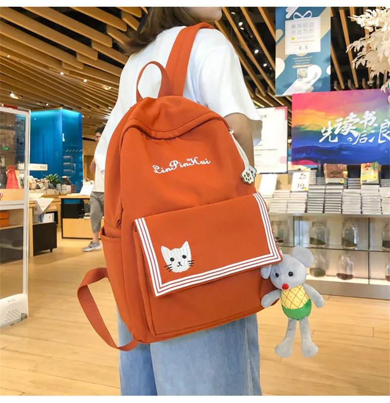 Модный школьный рюкзак для девочек рюкзак Mochila Feminina рюкзак школьные сумки рюкзак для девочки-подростка школьные сумки
