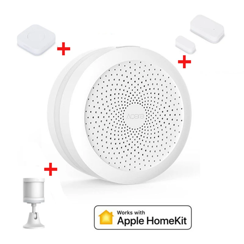 Najtaniej Xiaomi Aqara zestawy smart home Mijia Gateway centrum ludzkiego ciała czujnik bezprzewodowy przełącznik wilgotności temperatury wody sygnalizator przecieku zestaw