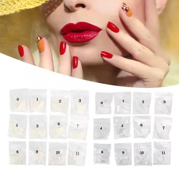 

504pcs Professional Wearable Nail Art Tip False Fake Nail Patch DIY Manicure Tool False Nails for Nail Art Salon Shop